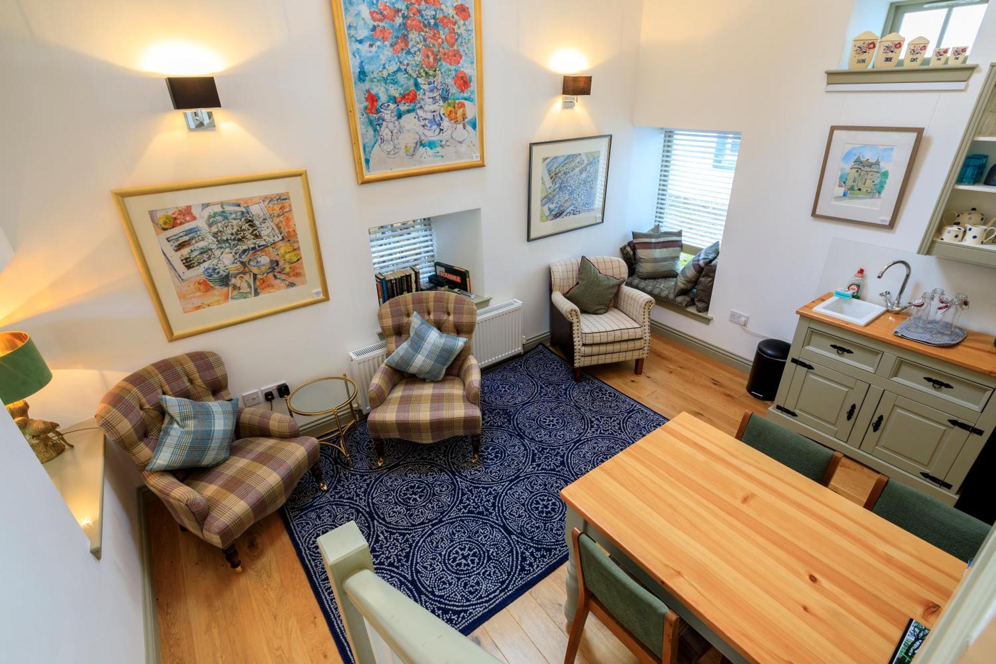 The Studio At Maspie House Falkland Esterno foto